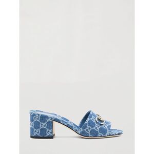 Gucci Heeled Sandal Woman Denim